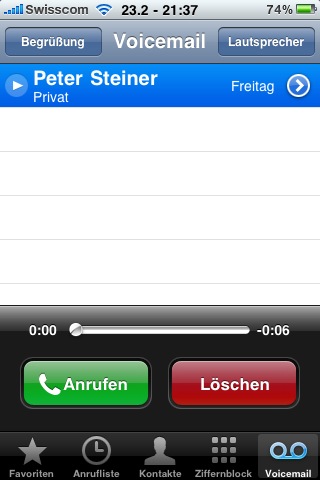 Visual Voicemail